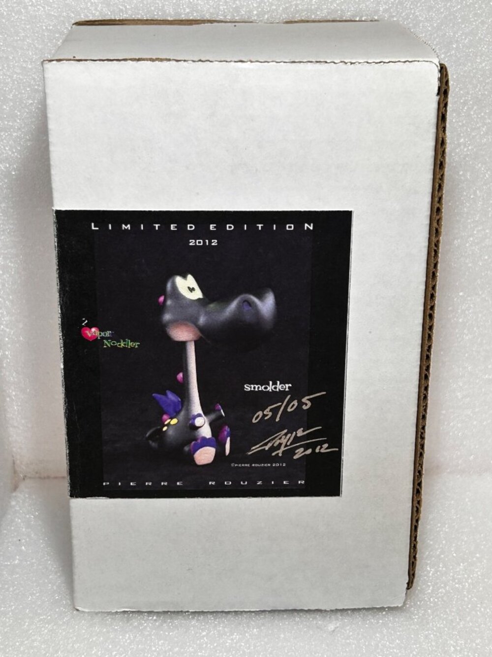 Pierre Rouzier "Smolder" 2012 Art Toy - Vapor Nockller - Signed/Numbered 05/05 -